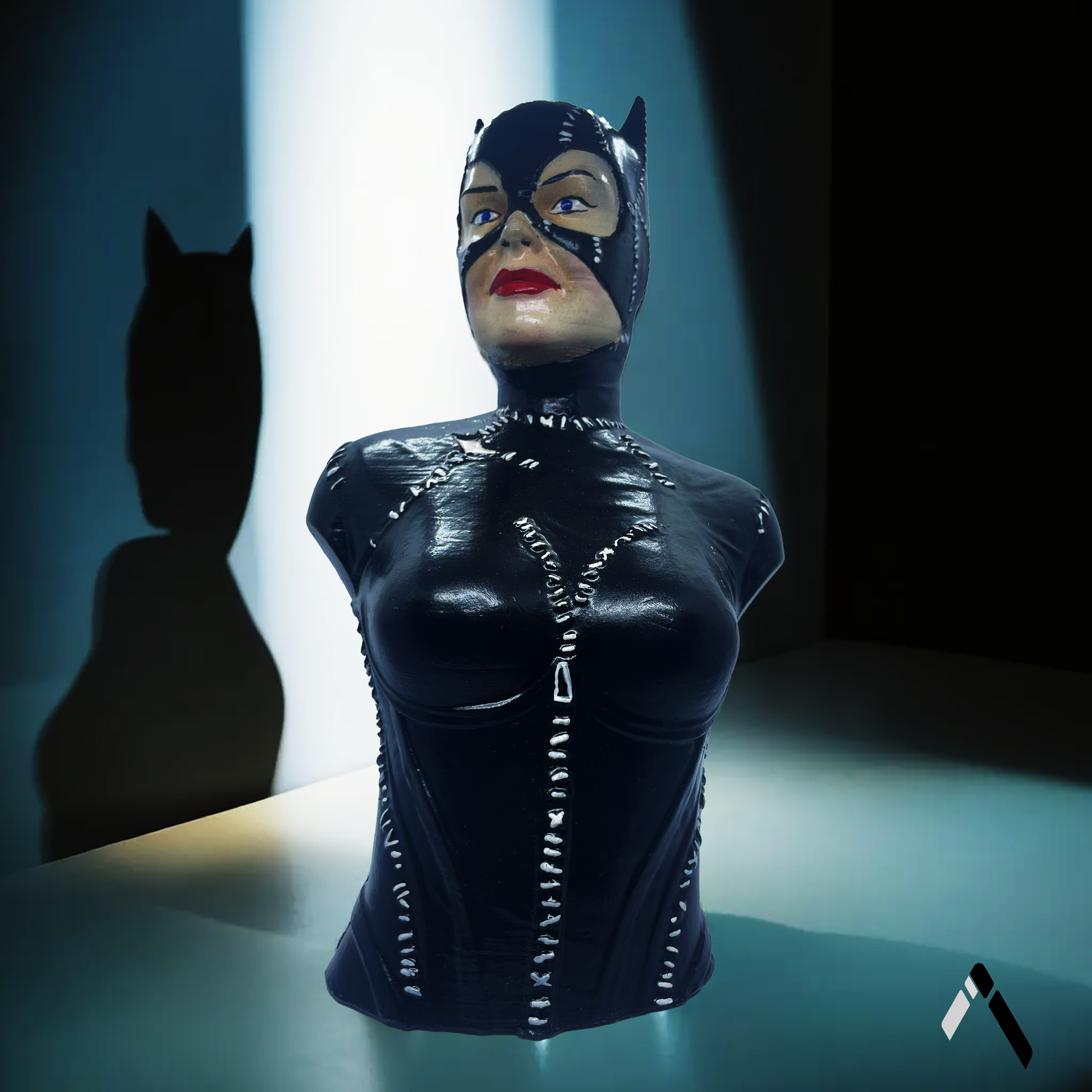 Catwoman Bust Sculpture From The Movie Batman Returns (1992 ) - Archadia