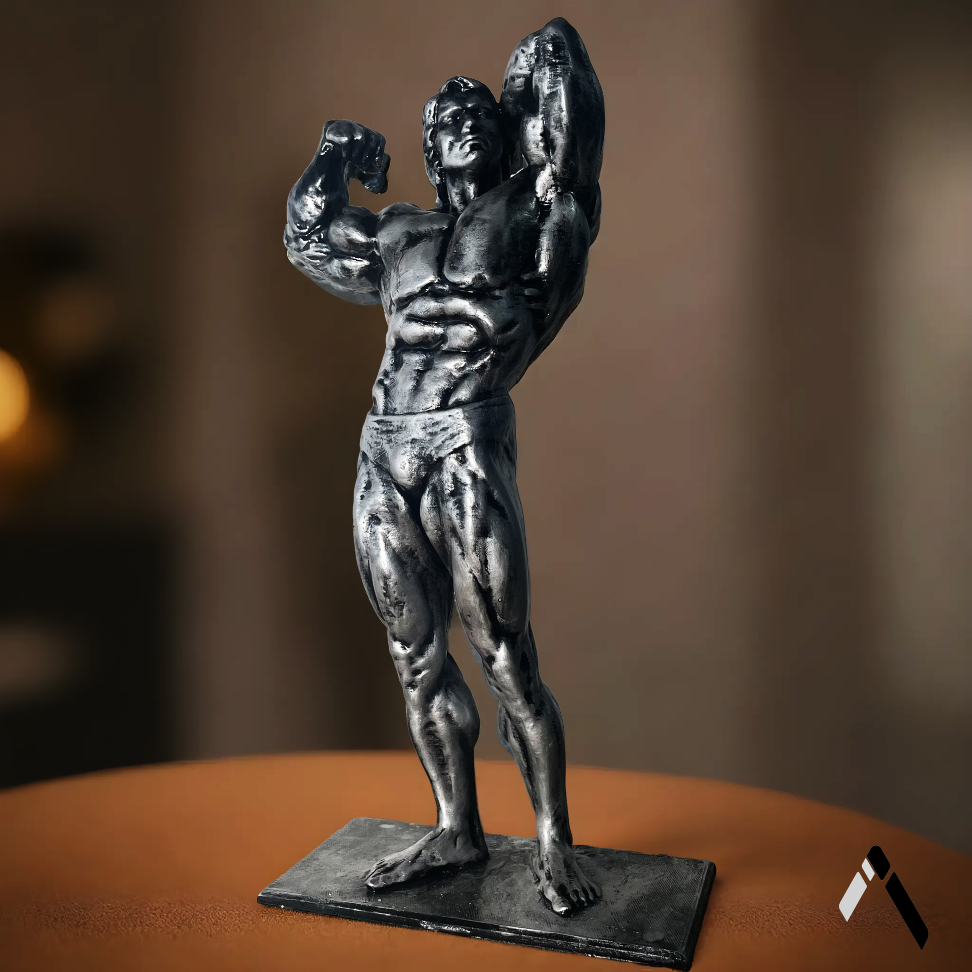 Arnold Schwarzenegger Classic Pose Sculpture - Archadia