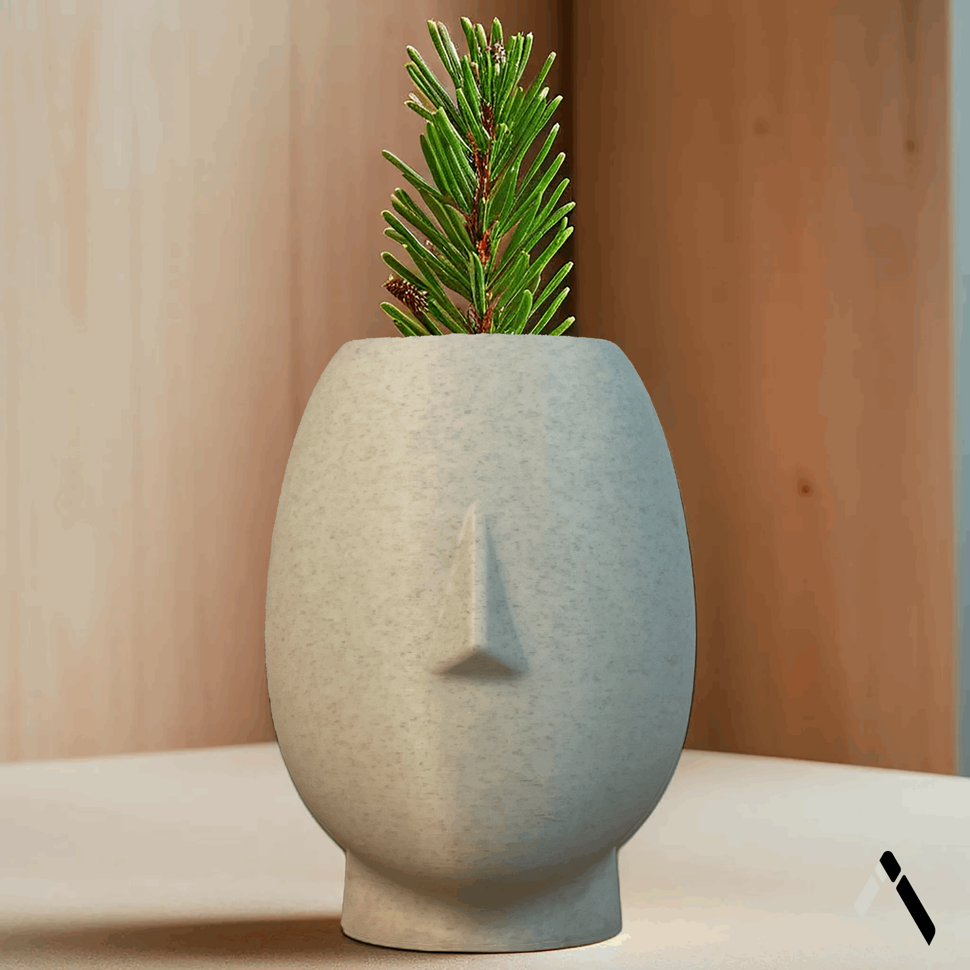 No expression face planter