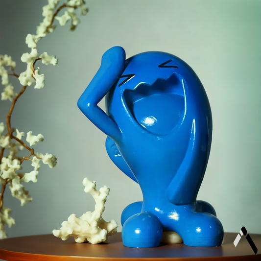 Pokemon Wobbuffet statue