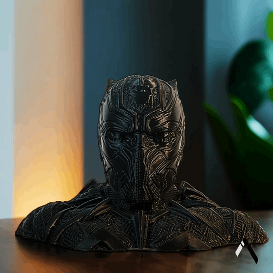 Black Panther Bust sculpture