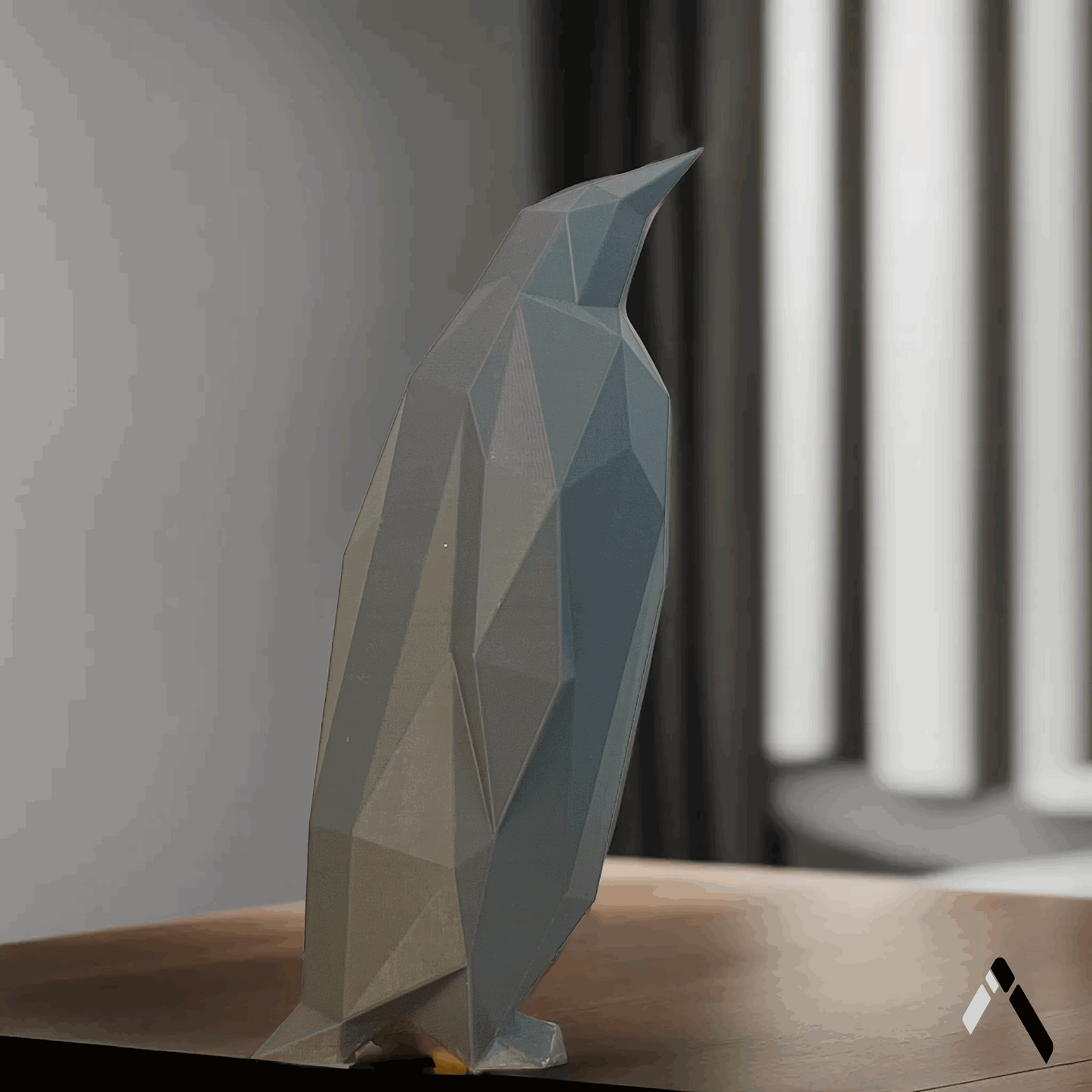 Abstract Penguin Sculpture