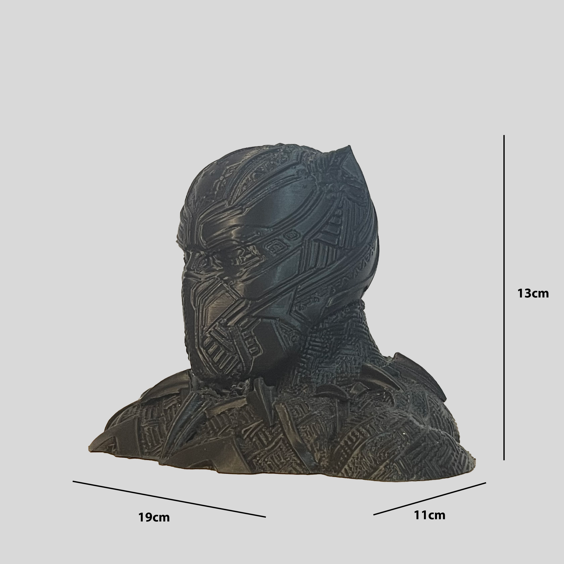 Black Panther Bust sculpture - Archadia