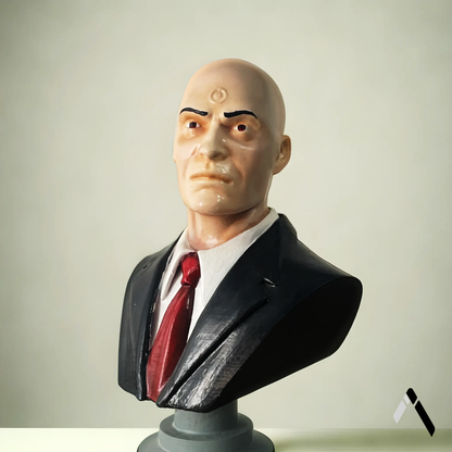 Hitman Bust sculpture - Archadia