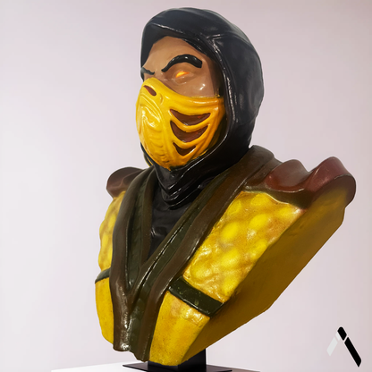 Scorpion mortal combat x sculpture - Archadia