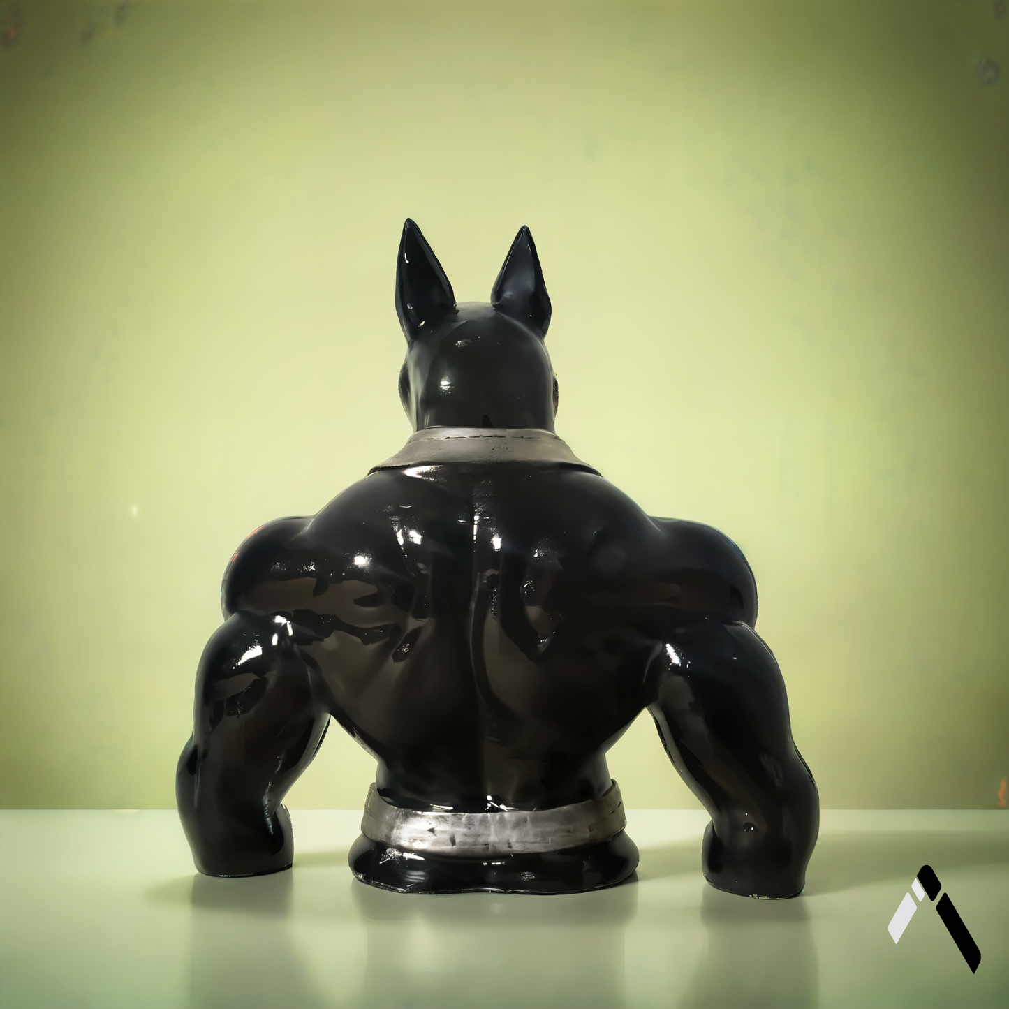 Egyptian Warrior Dog statue