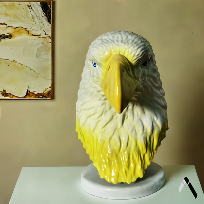 American bald eagle sculpture