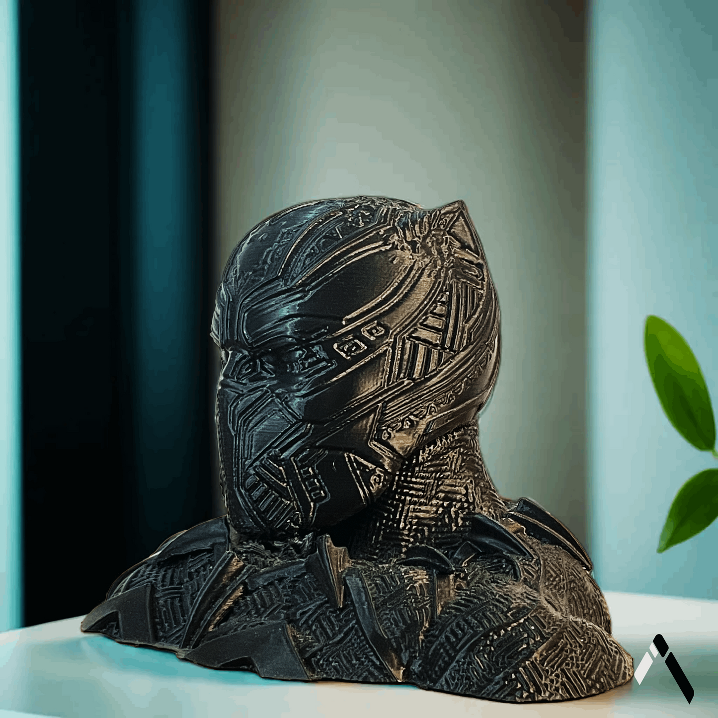 Black Panther Bust sculpture