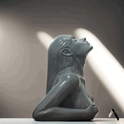 Mermaid Bust Statue