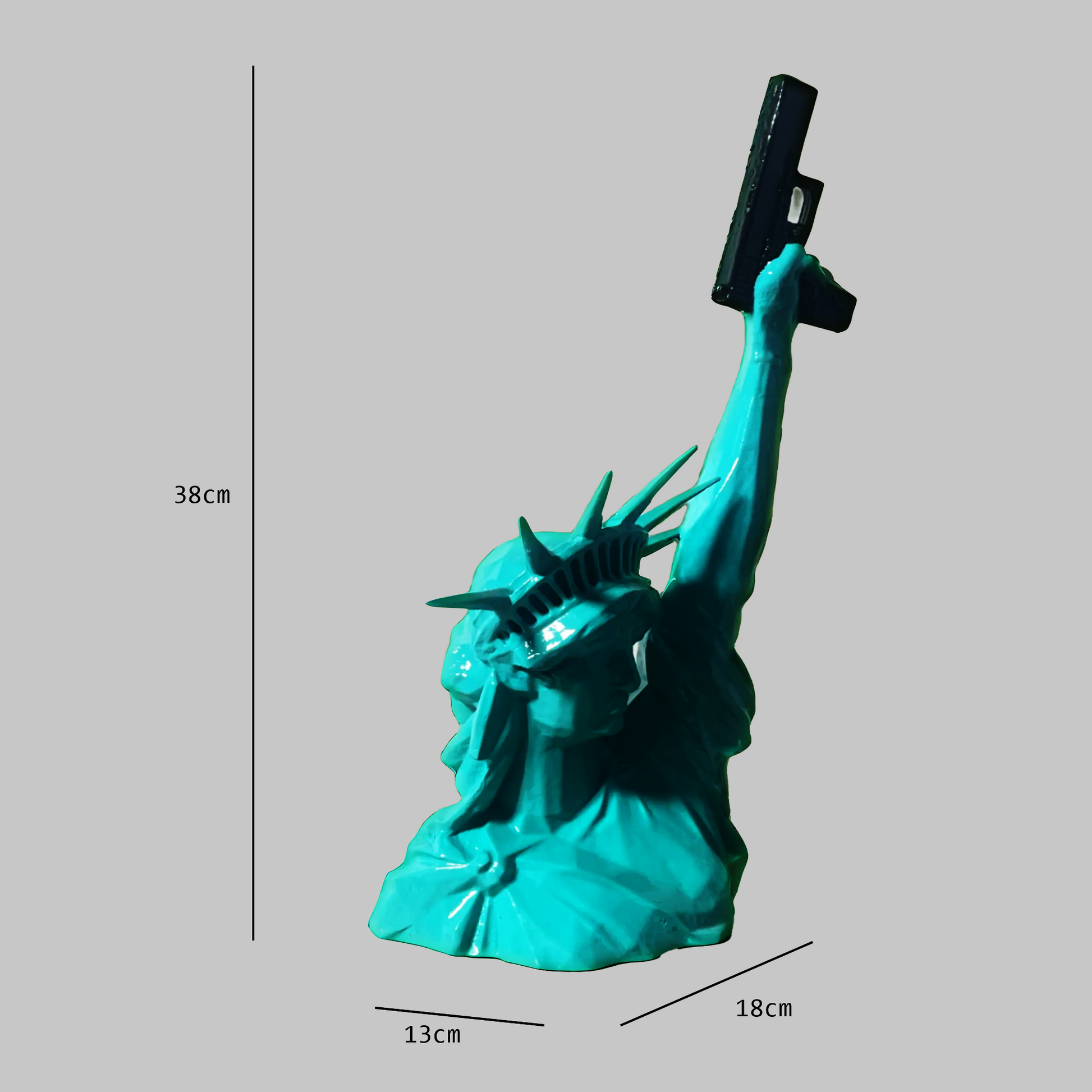 Statue of Liberty with Gun - Archadia