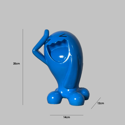 Pokemon Wobbuffet statue