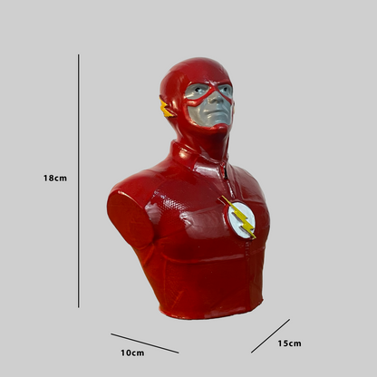 DC Flash Bust Sculpture - Red Suit - Archadia