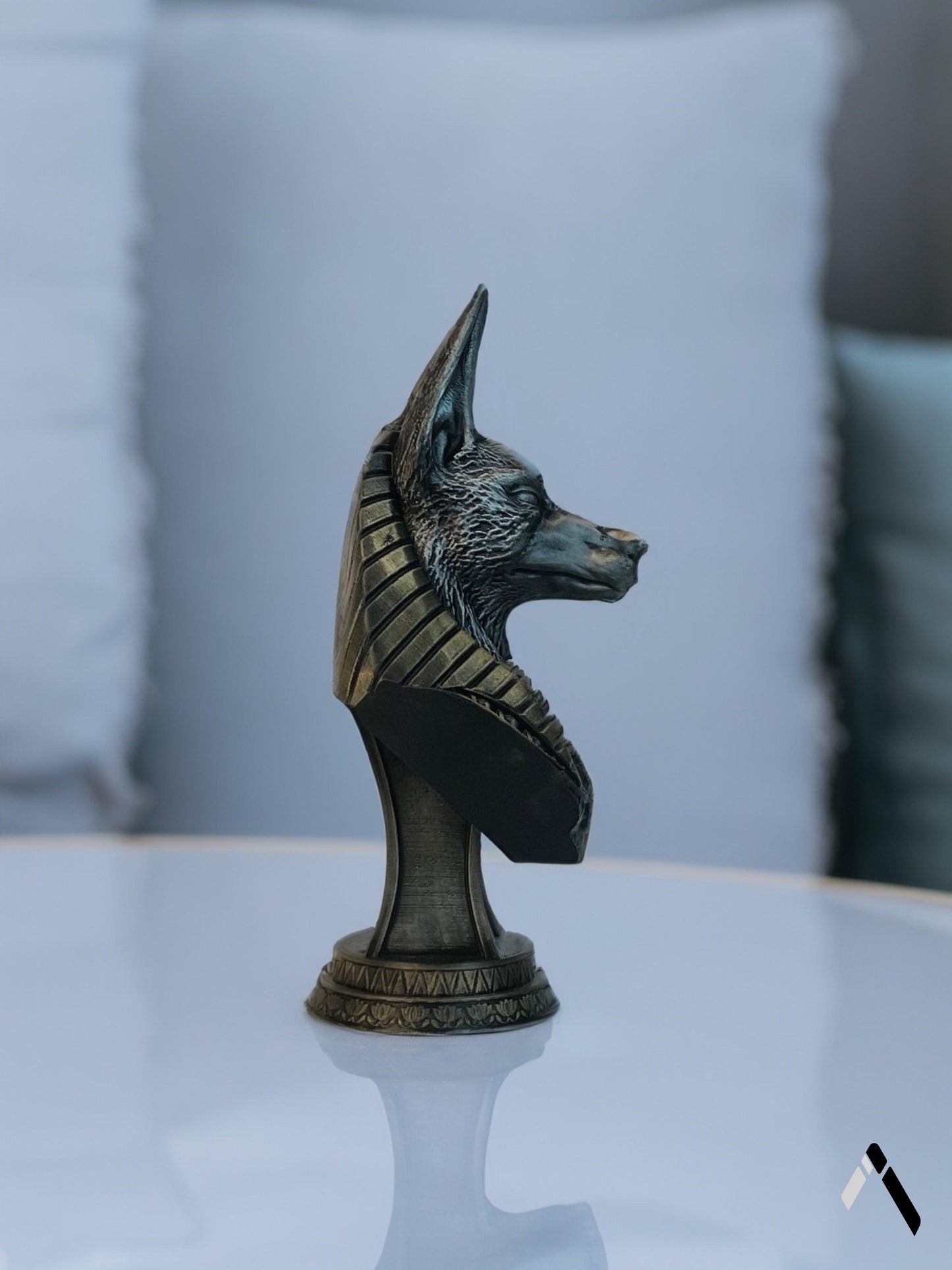 Anubis Bust Sculpture & Tabletop Archadia