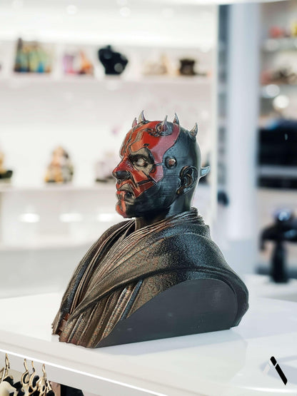 Darth Maul Bust - Sculpture & Collectible Decor Item Archadia