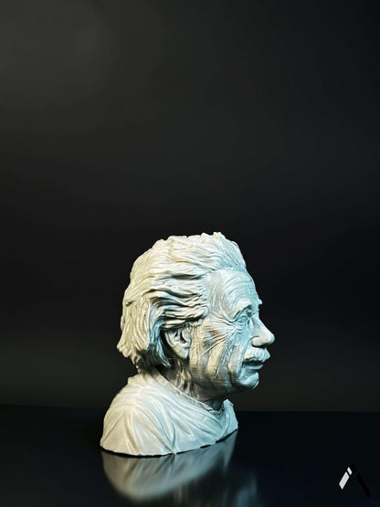 Einstein Bust Sculpture Archadia