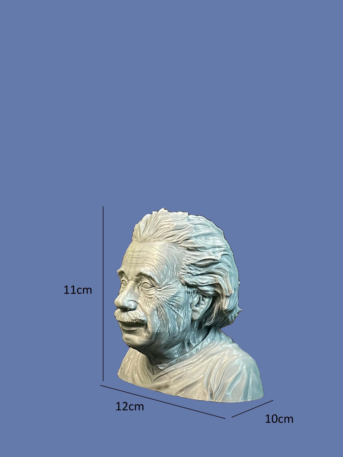 Einstein Bust Sculpture Archadia