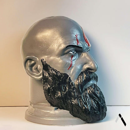 God Of War Kratos Face Sculpture Archadia