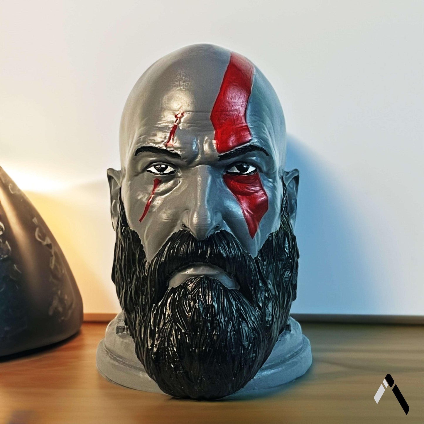 God Of War Kratos Face Sculpture Archadia