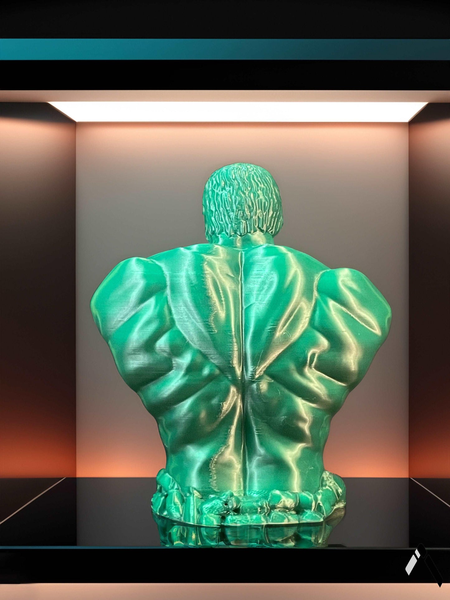 Hulk Bust Sculpture - Green Archadia