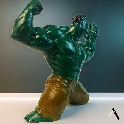 Hulk Full Scale Bust Statue Archadia