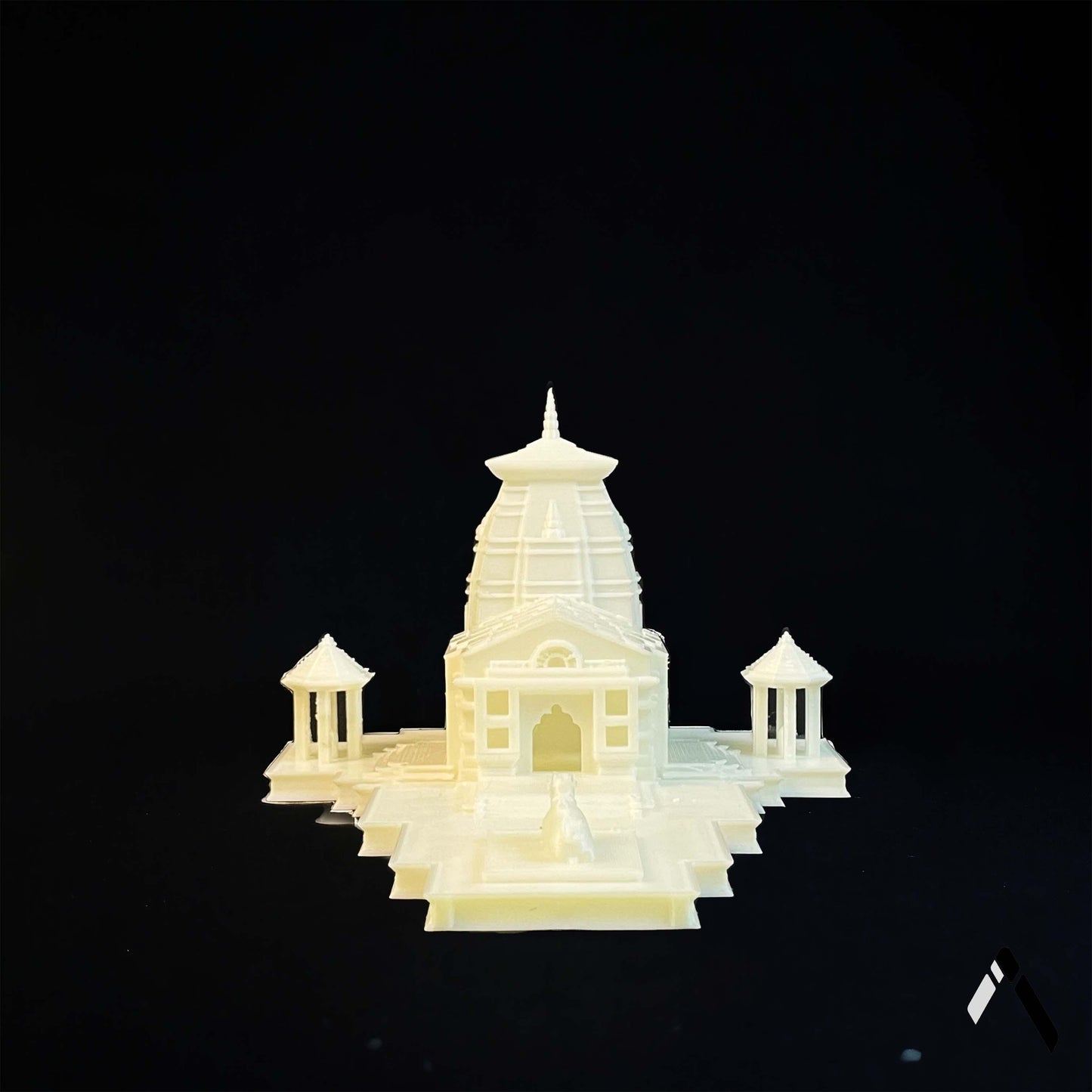 Kedarnath Temple Showpiece 3D Model Archadia