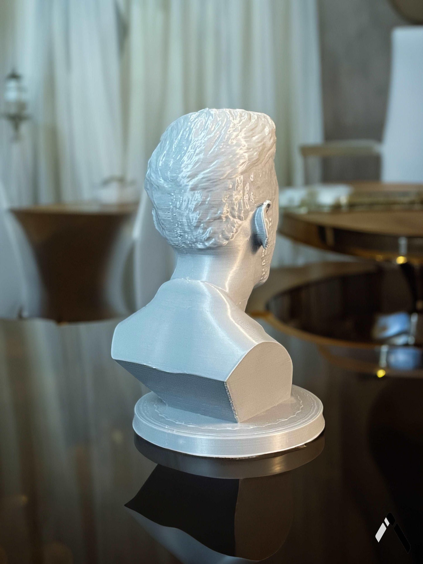 Lionel Messi Bust Sculpture Archadia