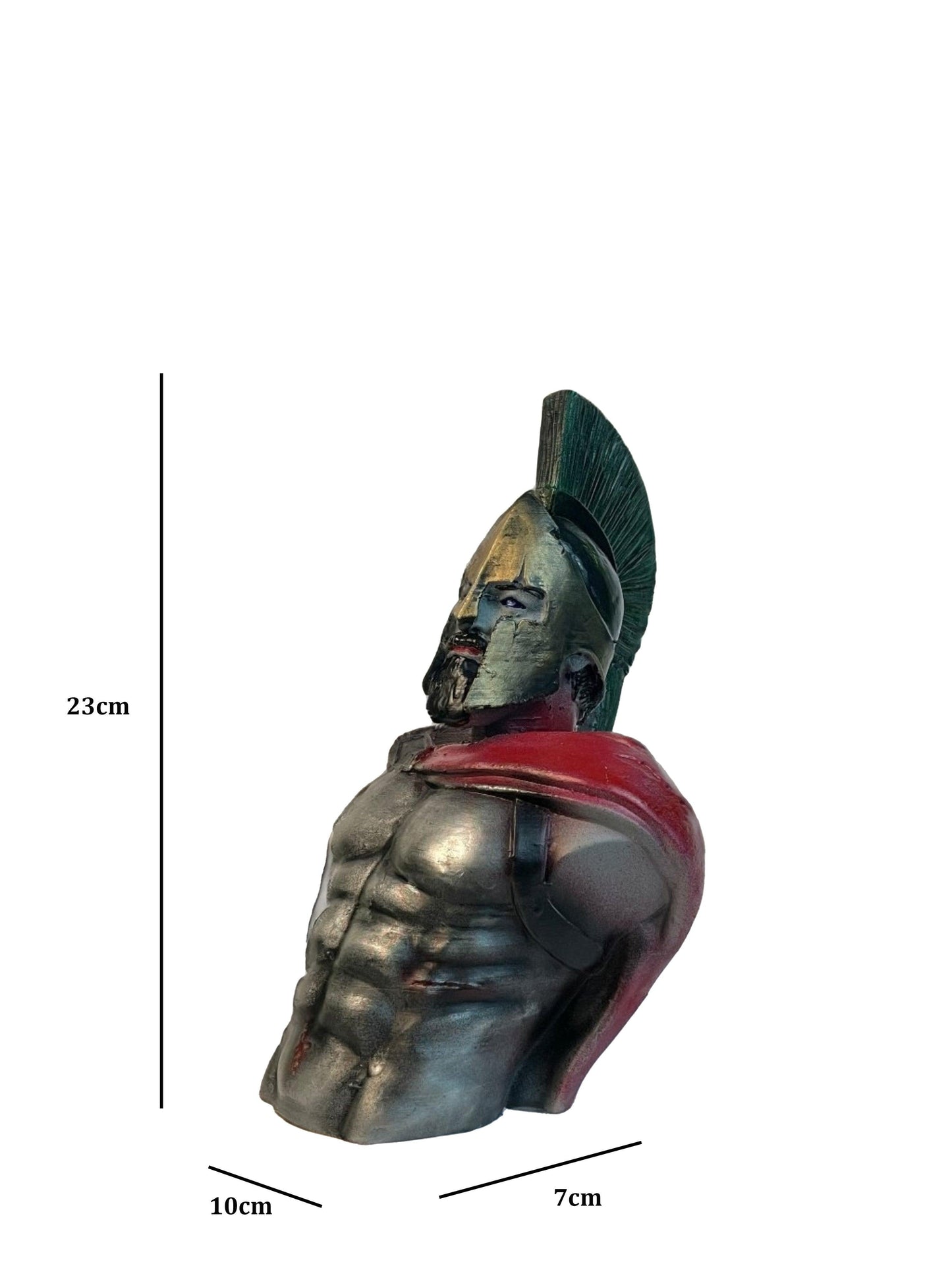 Spartan Leonidas Bust Statue From The Movie 300 (2006) Archadia