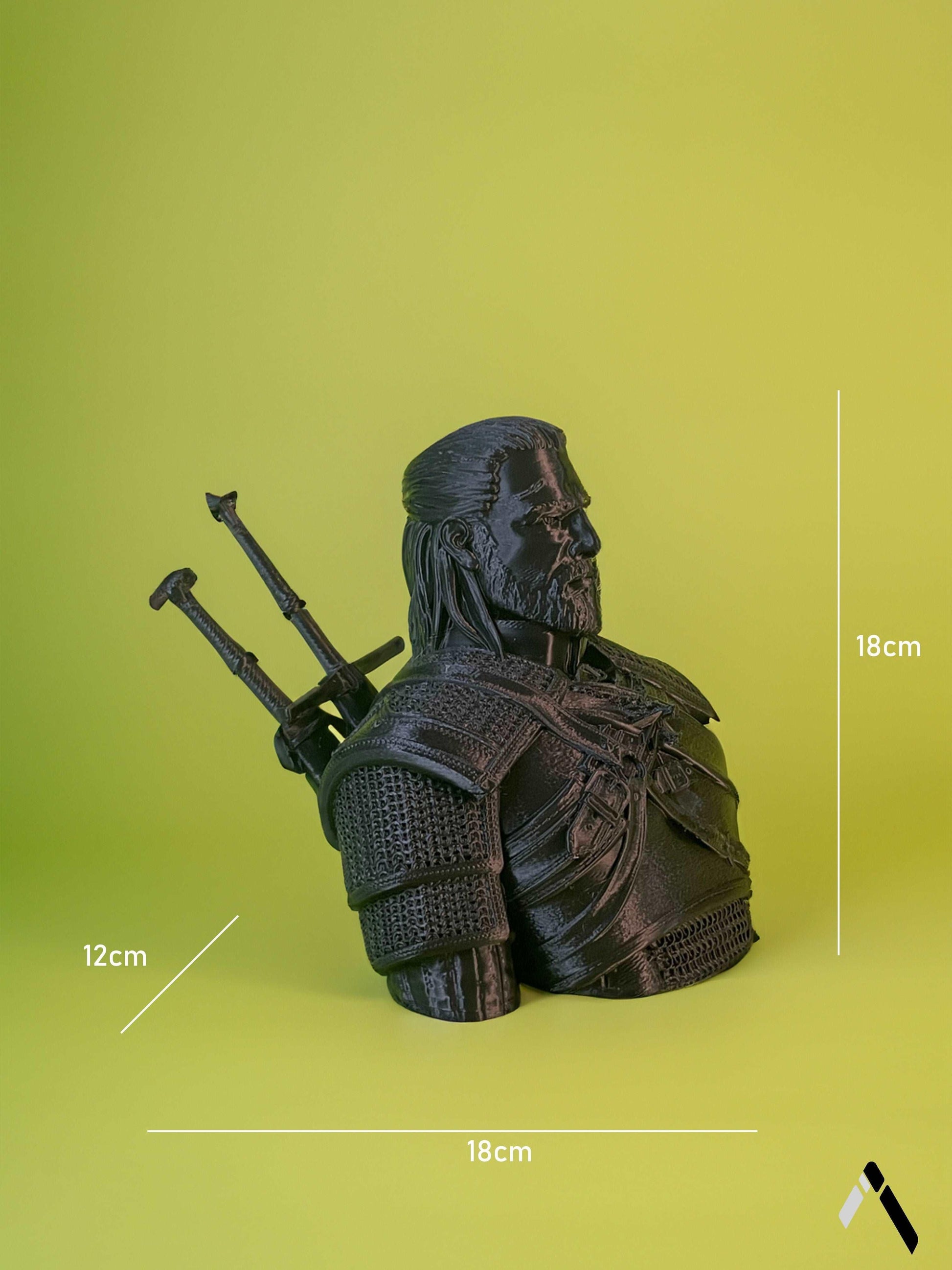 Witcher Geralt of Rivia Sculpture Archadia