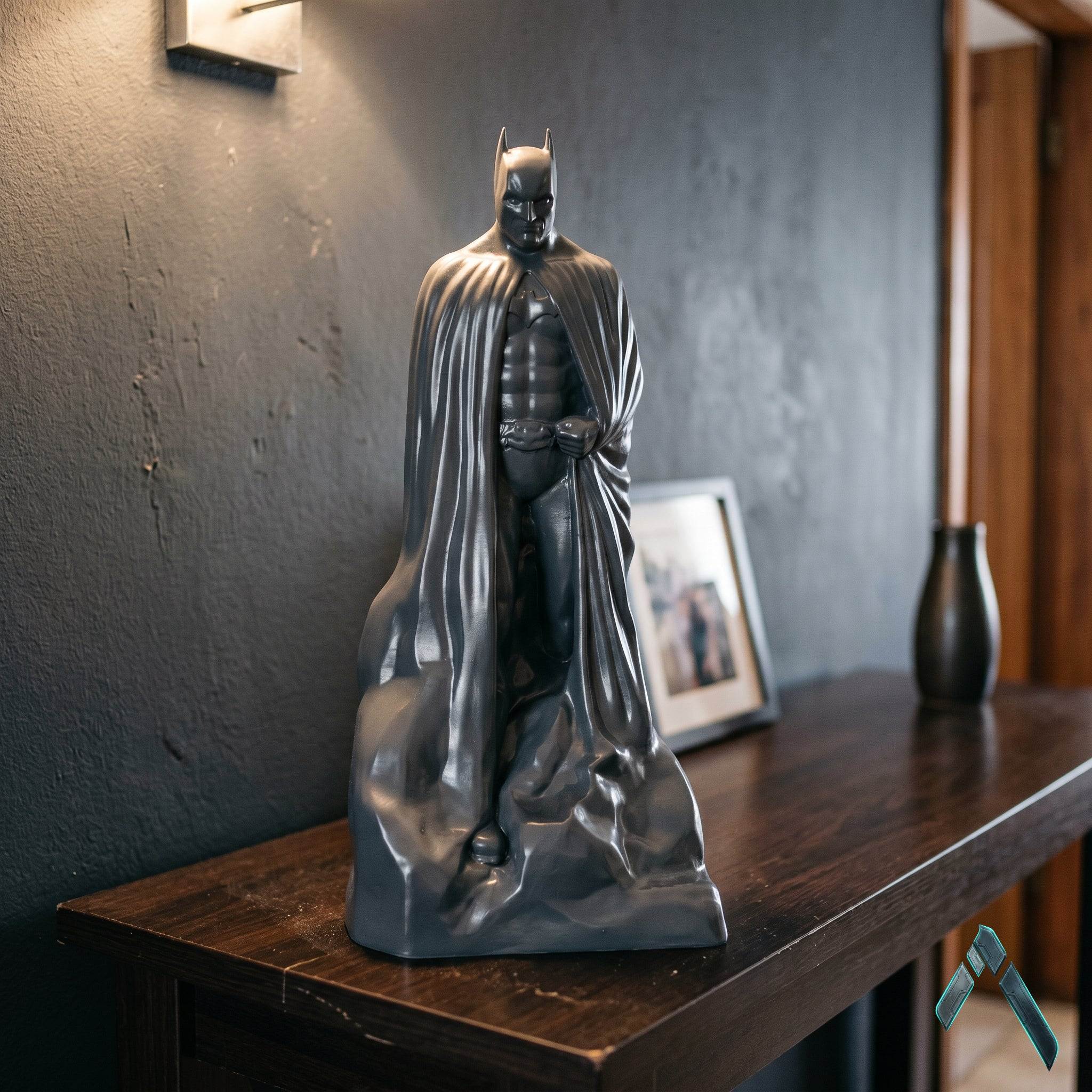 Batman Standing Figure Sculpture | Matte Grey Resin | DC Collectible India