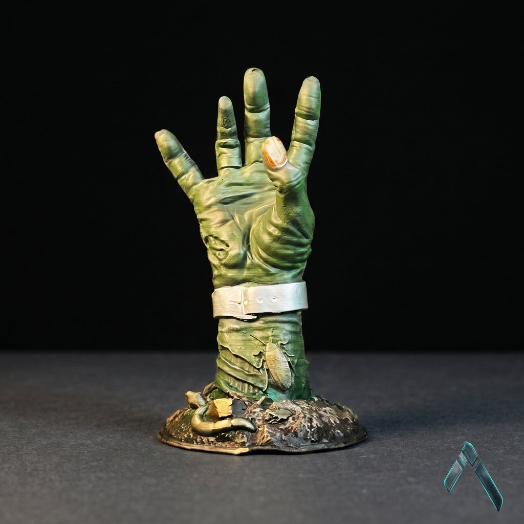 Zombie Hand Controller Holder Stand PS5 PS4 Gaming Desk Sculpture | Archadia